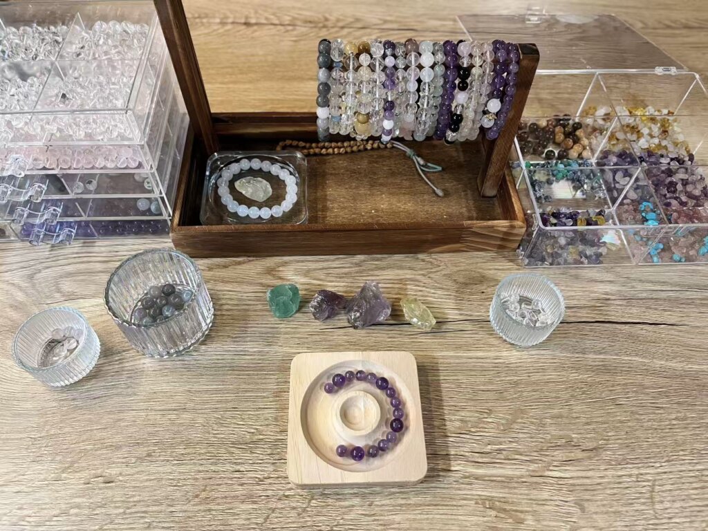 handcrafted crystal bracelets by Autumn’s Gaze